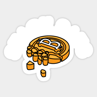 Stack Sats and Chill - Satoshi Sticker